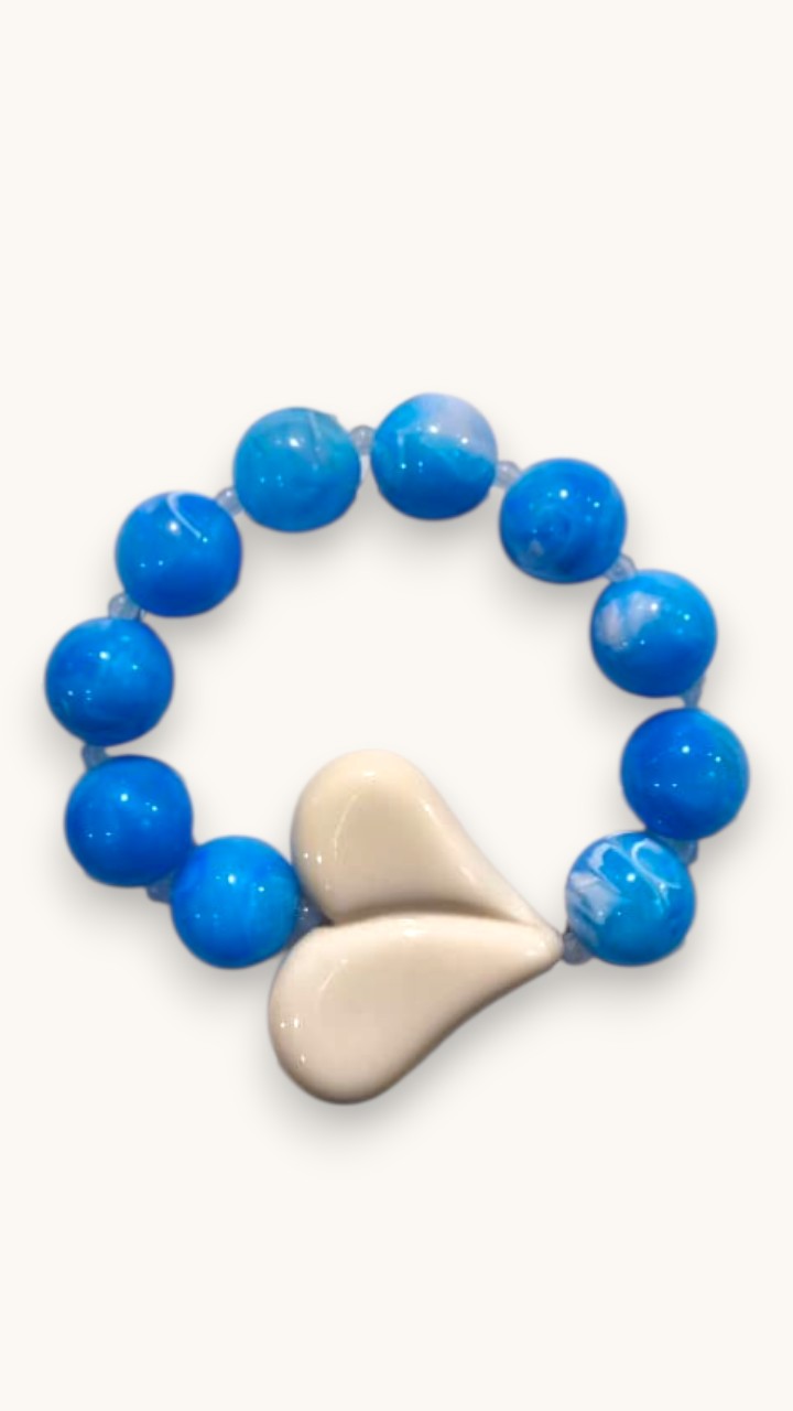 Pulsera Mármol Corazón